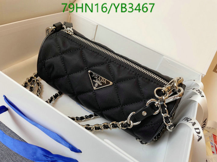 Prada Bag-(4A)-Diagonal-,Code: YB3467,$: 79USD