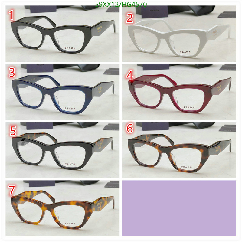 Glasses-Prada, Code: HG4570,$: 59USD
