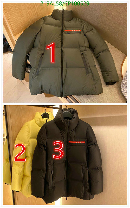 Down jacket Men-Prada, Code: CP100529,$:219USD