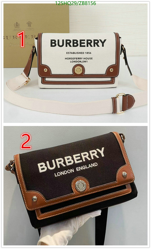 Burberry Bag-(4A)-Diagonal-,Code: ZB8156,$: 125USD