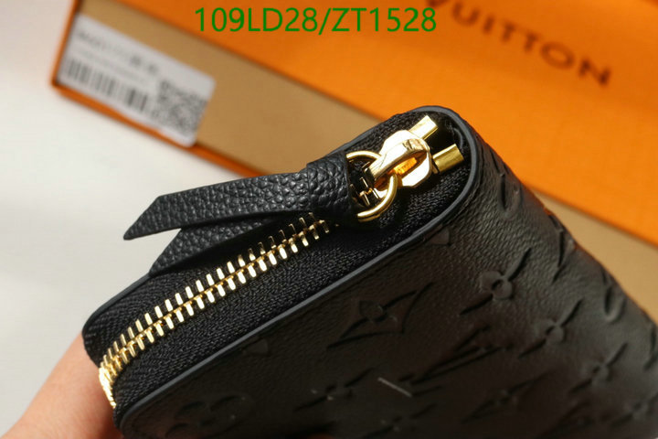 LV Bags-(Mirror)-Wallet-,Code: ZT1528,$: 109USD