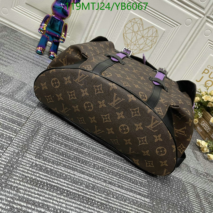 LV Bags-(4A)-Backpack-,Code: YB6067,$: 119USD