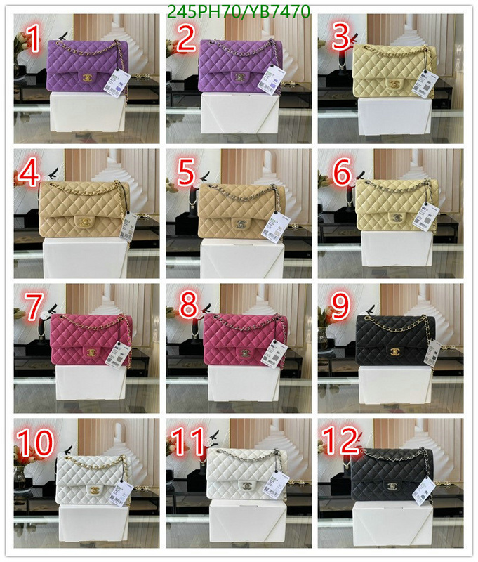 Chanel Bags -(Mirror)-Diagonal-,Code: YB7470,$: 245USD