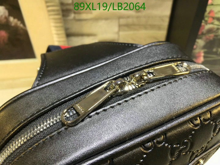 Gucci Bag-(4A)-Diagonal-,Code: LB2064,$: 89USD