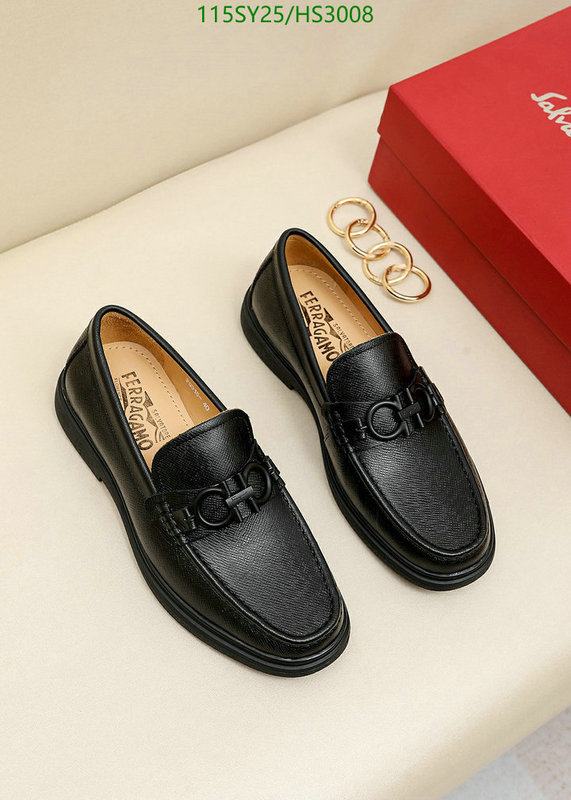 Men shoes-Ferragamo, Code: HS3008,$: 115USD