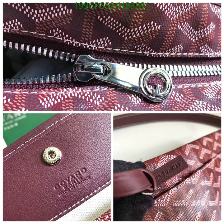 Goyard Bag-(Mirror)-Handbag-,Code: HB3881,$: 199USD