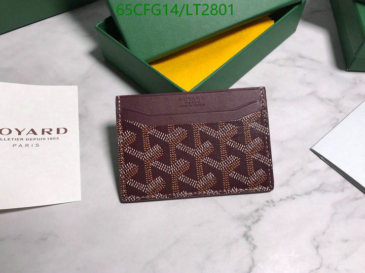 Goyard Bag-(Mirror)-Wallet-,Code: LT2801,$: 65USD