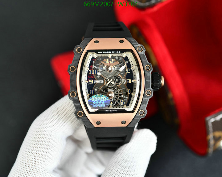 Watch-Mirror Quality-Richard Mille, Code: HW3704,$: 669USD