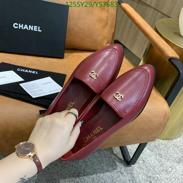 Women Shoes-Chanel,Code: YS7583,$: 125USD