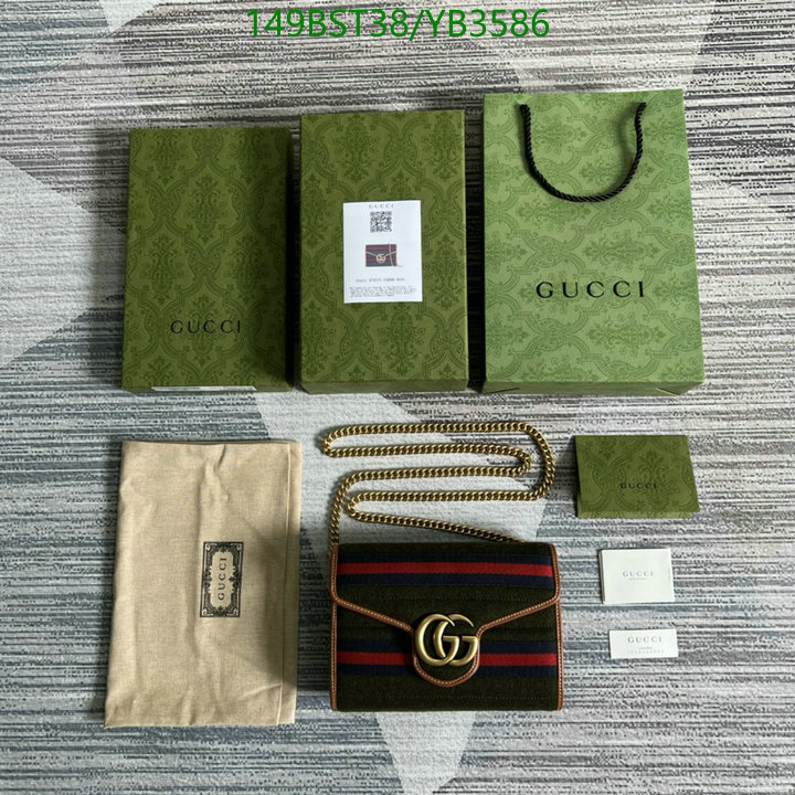 Gucci Bag-(Mirror)-Marmont,Code: YB3586,$: 149USD