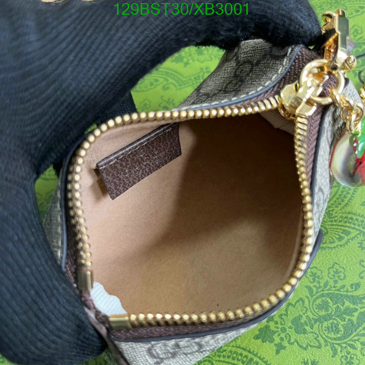 Gucci Bag-(Mirror)-Diagonal-,Code: XB3001,$: 129USD