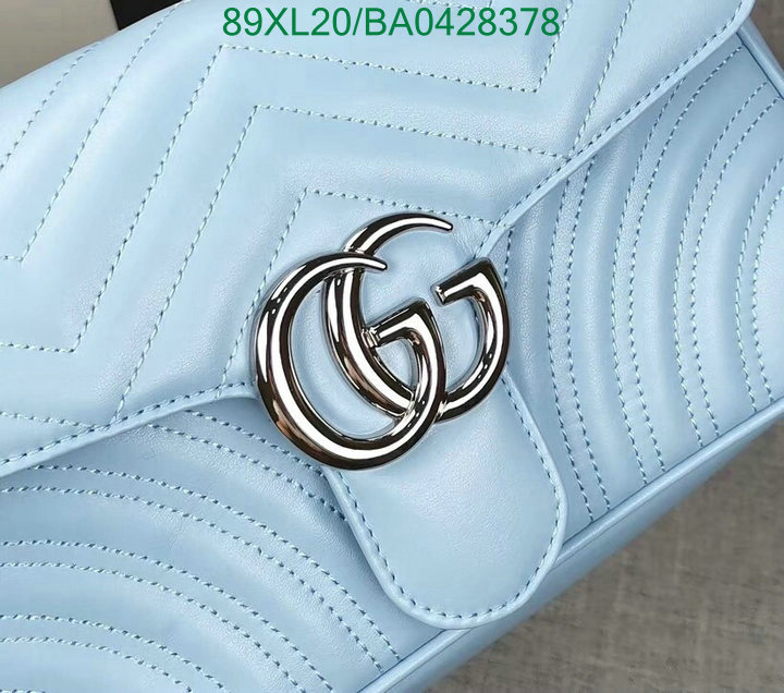 Gucci Bag-(4A)-Marmont,Code:BA0428378,$: 89USD