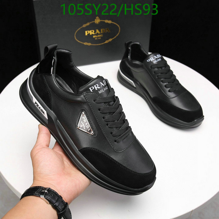 Men shoes-Prada, Code: HS93,$: 105USD