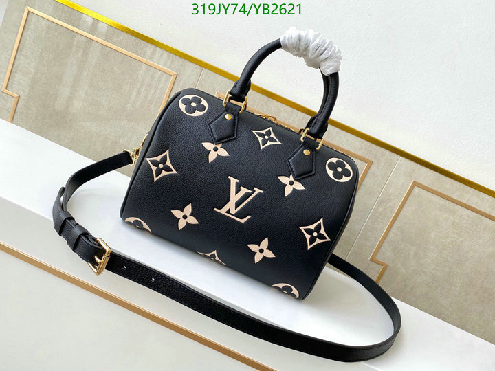 LV Bags-(Mirror)-Speedy-,Code: YB2621,$: 319USD