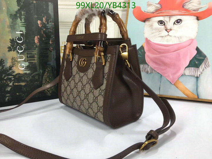 Gucci Bag-(4A)-Diana-Bamboo-,Code: YB4313,$: 99USD