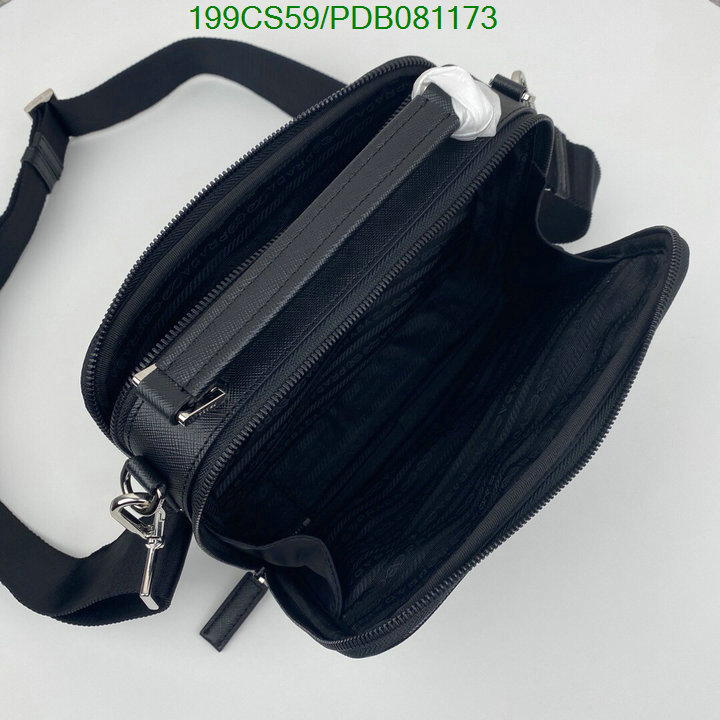 Prada Bag-(Mirror)-Diagonal-,Code:PDB081173,$:199USD