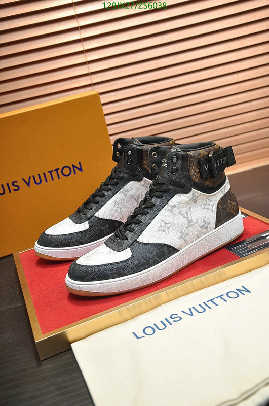 Men shoes-LV, Code: ZS6038,$: 129USD