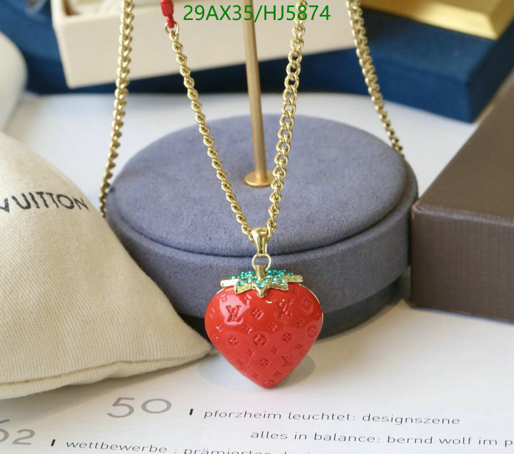 Jewelry-LV,Code: HJ5874,$: 29USD