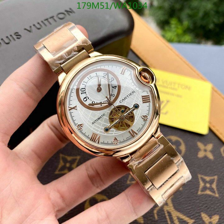 Watch-4A Quality-Cartier, Code: WA1034,$: 179USD