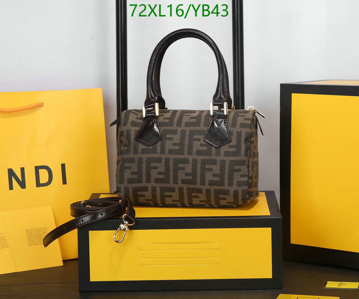 Fendi Bag-(4A)-Diagonal-,Code: YB43,$: 72USD