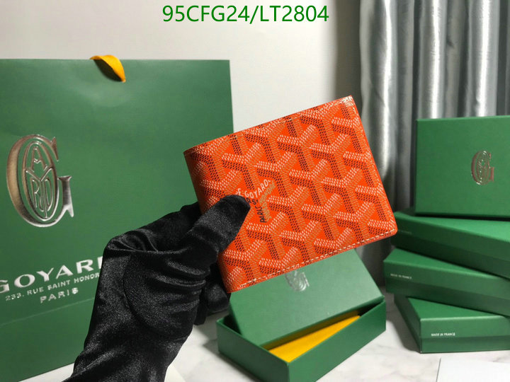 Goyard Bag-(Mirror)-Wallet-,Code: LT2804,$: 95USD