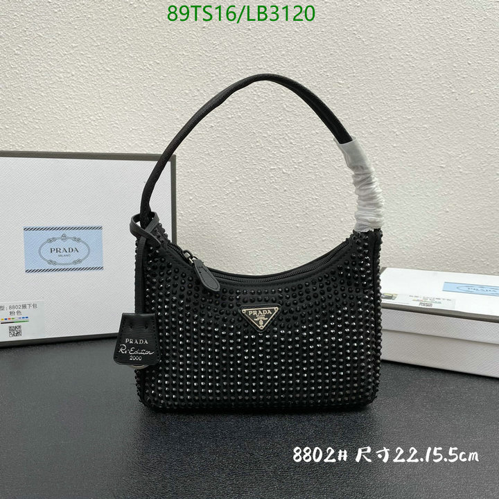 Prada Bag-(4A)-Re-Edition 2000,Code: LB3120,$: 89USD