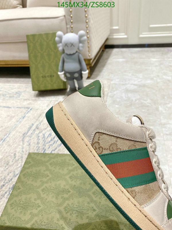 Men shoes-Gucci, Code: ZS8603,$: 145USD