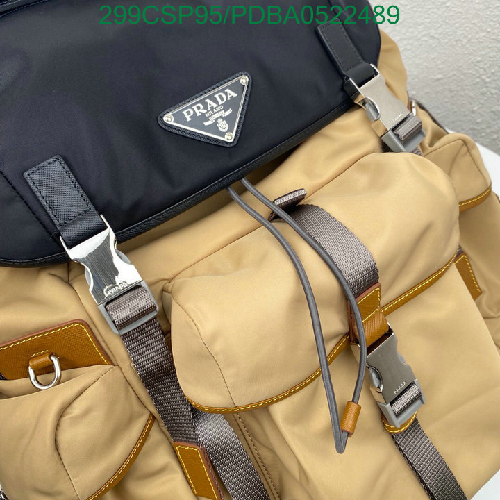 Prada Bag-(Mirror)-Backpack-,Code: PDBA0522489,$: 299USD