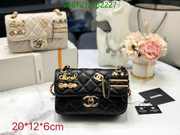 Chanel Bags ( 4A )-Diagonal-,Code: YB2227,$: 89USD