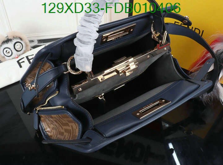 Fendi Bag-(4A)-Handbag-,Code: FDB010406,$:129USD