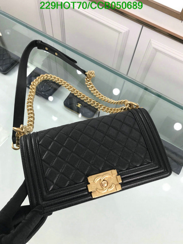 Chanel Bags -(Mirror)-Le Boy,Code: CCB050689,$: 229USD