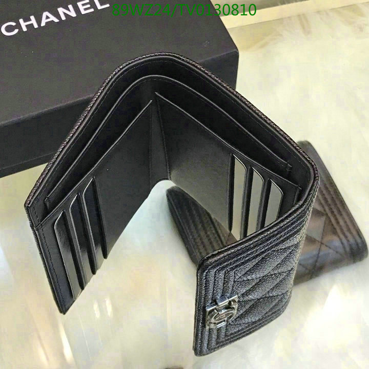 Chanel Bags ( 4A )-Wallet-,Code: TV0130810,$: 89USD