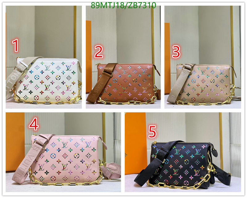 LV Bags-(4A)-Pochette MTis Bag-Twist-,Code: ZB7310,$: 89USD