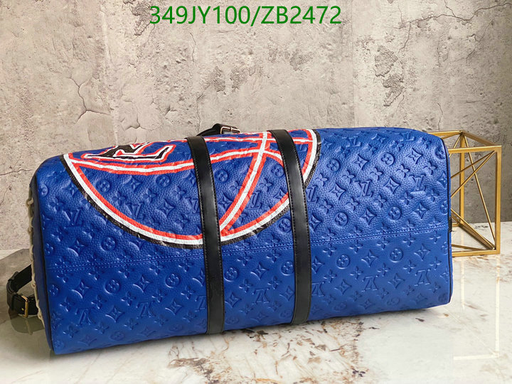 LV Bags-(Mirror)-Keepall BandouliRe 45-50-,Code: ZB2472,$: 349USD