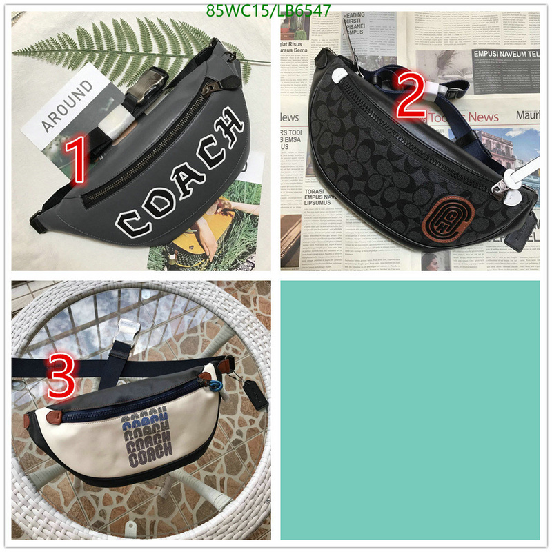 Coach Bag-(4A)-Belt Bag-Chest Bag--,Code: LB6547,$: 85USD