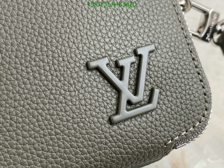 LV Bags-(Mirror)-Pochette MTis-Twist-,Code: HB3420,$: 199USD