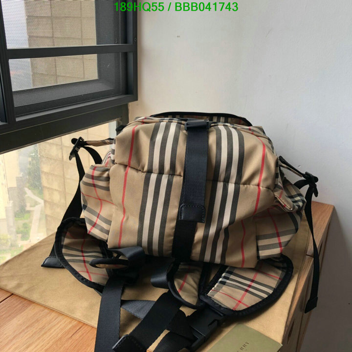 Burberry Bag-(Mirror)-Backpack-,Code: BBB041743,$: 189USD