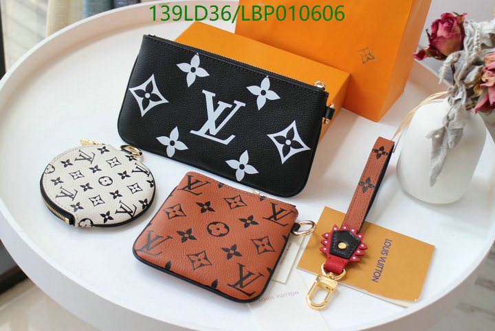 LV Bags-(Mirror)-Wallet-,Code: LBP010606,$: 139USD