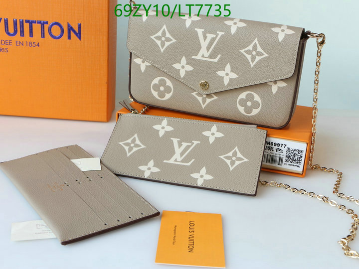 LV Bags-(4A)-Wallet-,Code: LT7735,$: 69USD