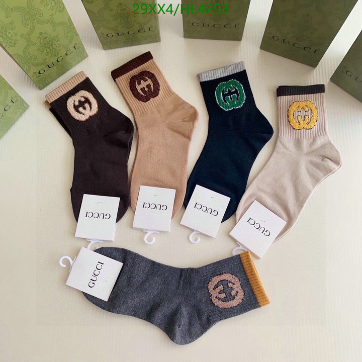 Sock-Gucci, Code: HL4293,$: 29USD