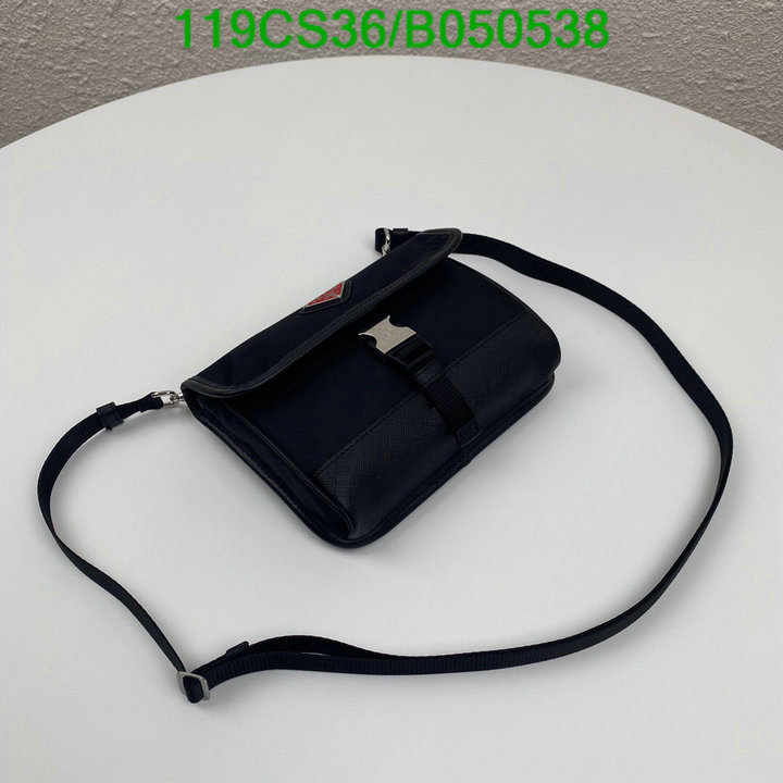 Prada Bag-(Mirror)-Diagonal-,Code: B050538,$: 119USD