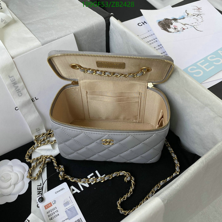 Chanel Bags -(Mirror)-Vanity--,Code: ZB2428,$: 199USD