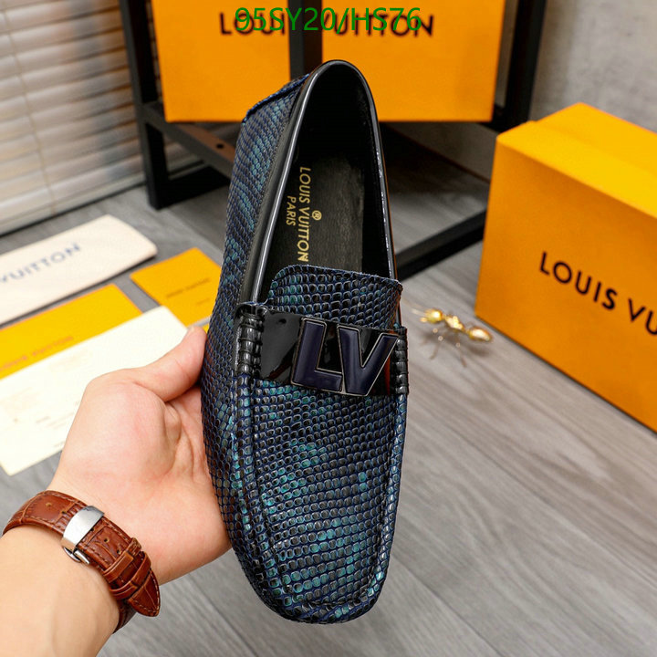 Men shoes-LV, Code: HS76,$: 95USD