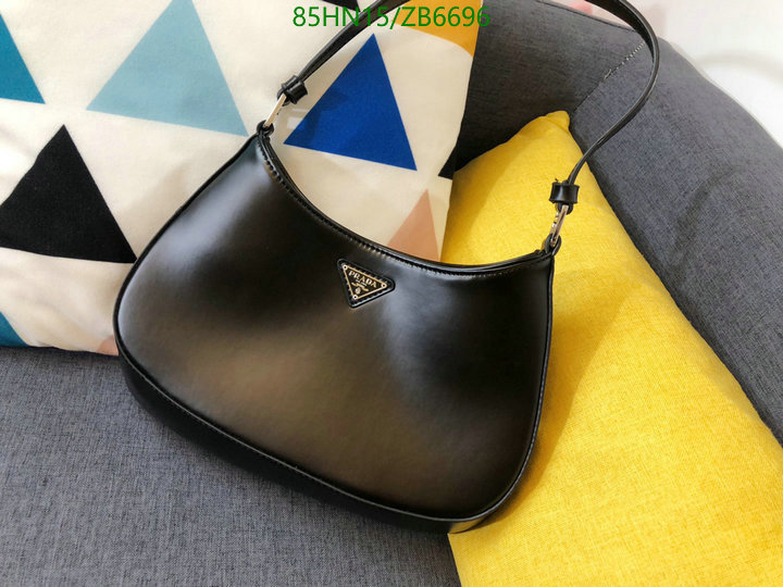 Prada Bag-(4A)-Handbag-,Code: ZB6696,$: 85USD