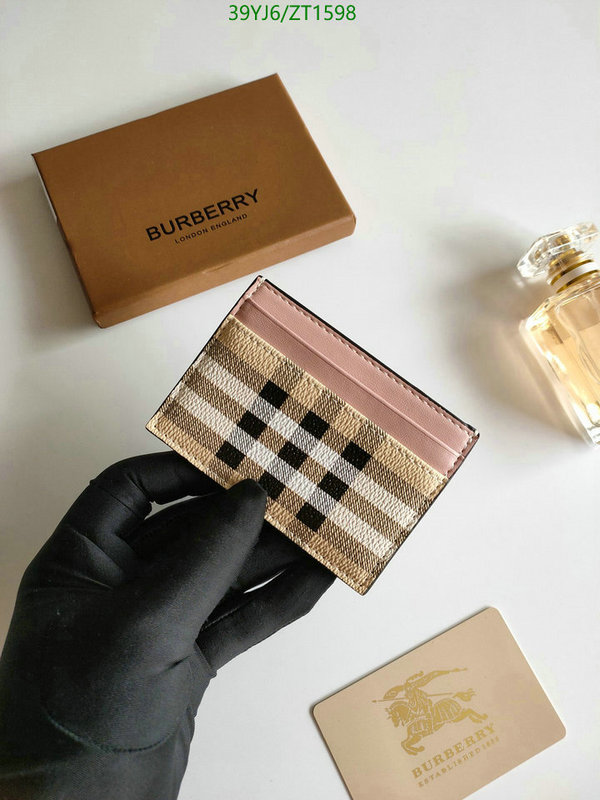 Burberry Bag-(4A)-Wallet-,Code: ZT1598,$: 39USD