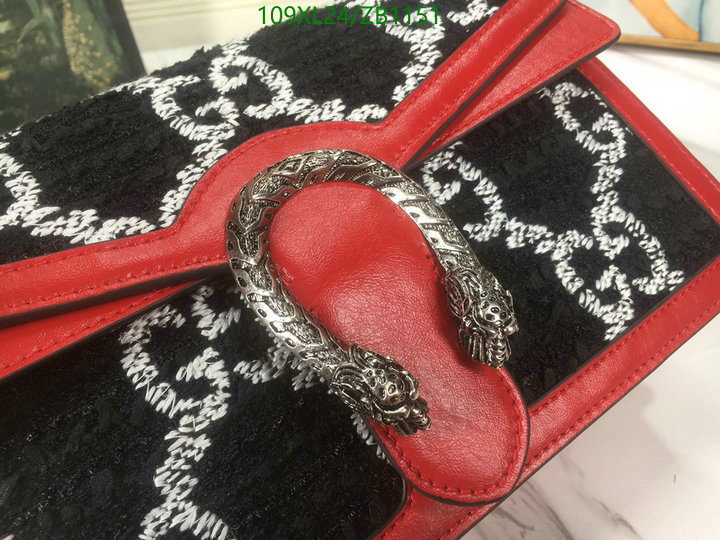 Gucci Bag-(4A)-Dionysus-,Code: ZB1151,$: 109USD