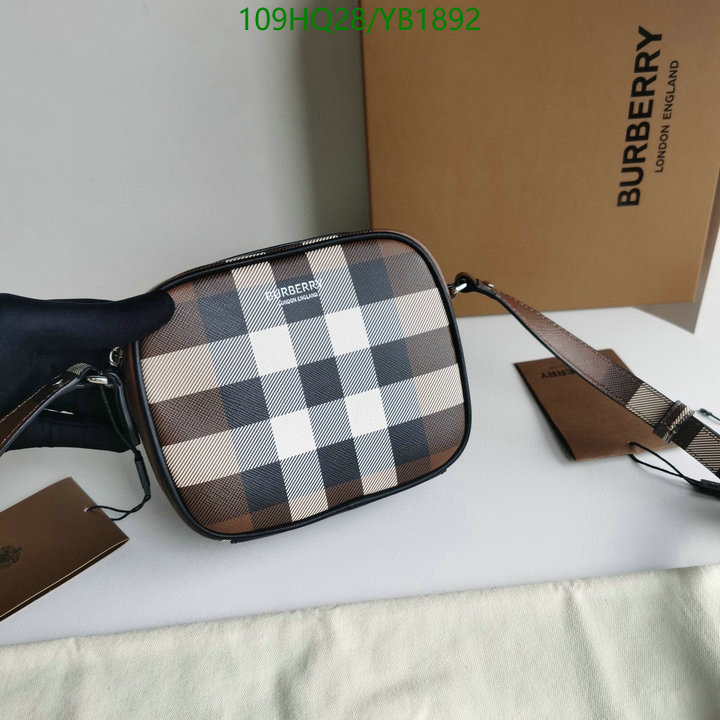 Burberry Bag-(Mirror)-Diagonal-,Code: YB1892,$: 109USD