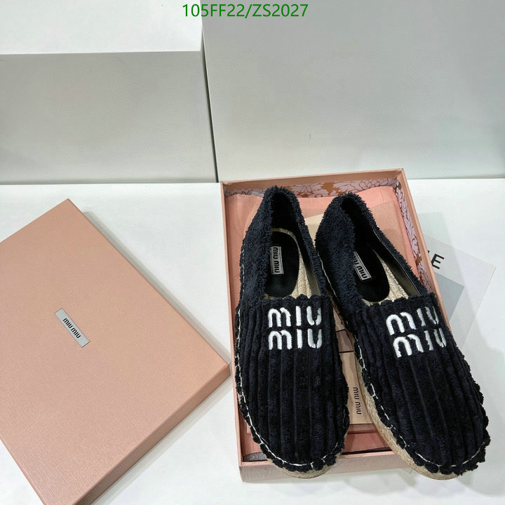 Women Shoes-Miu Miu, Code: ZS2027,$: 105USD