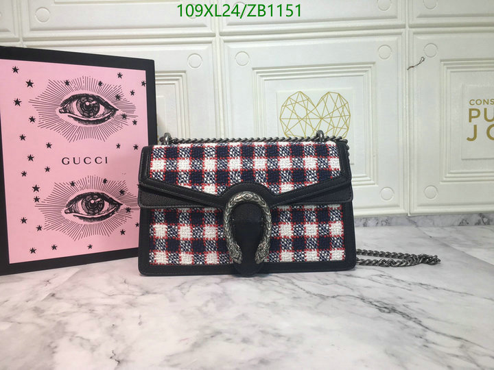 Gucci Bag-(4A)-Dionysus-,Code: ZB1151,$: 109USD