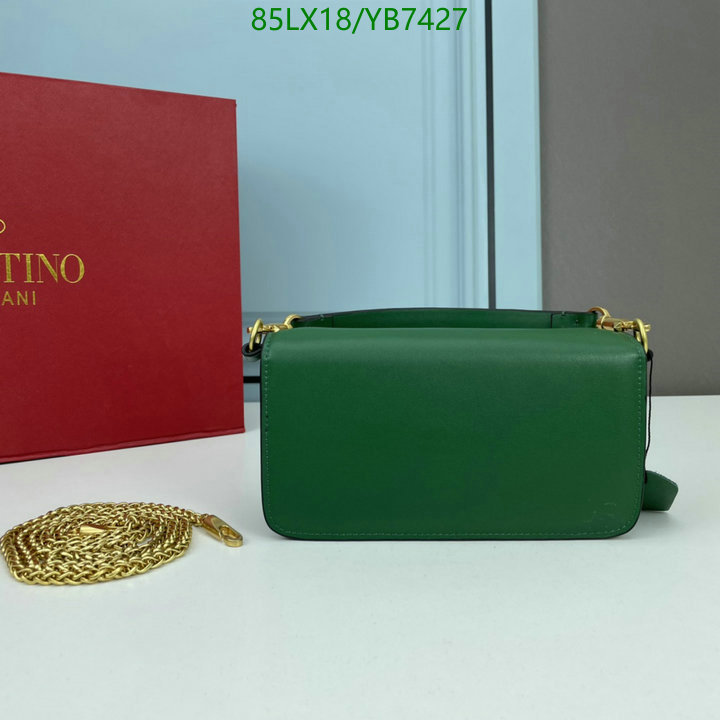 Valentino Bag-(4A)-LOC-V Logo ,Code: YB7427,$: 85USD